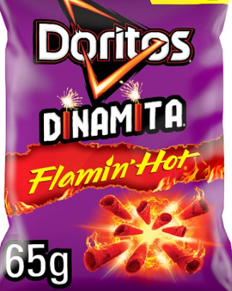 Doritos Dinamita Flamin Hot Sharing Crisps 65g x 20