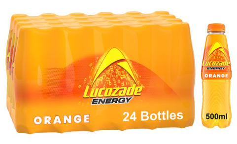 Lucozade Energy Orange 500ml x 24