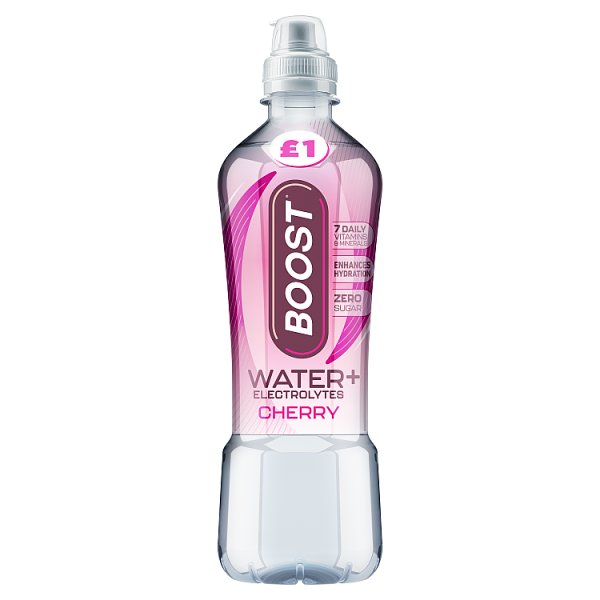Boost Water+ Electrolytes Cherry 500ml x 12