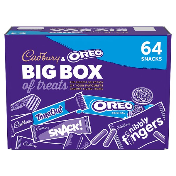 Cadbury & Oreo 64 Big Box of Treats 1618g