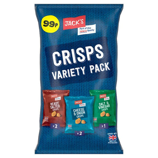 Jack's Crisps Variety 50 x 20g