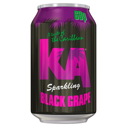 KA Sparkling Black Grape 330ml x 24