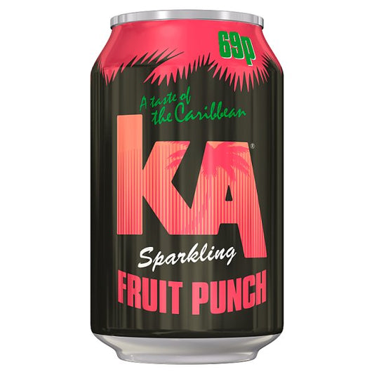 KA Sparkling Fruit Punch 330ml x 24