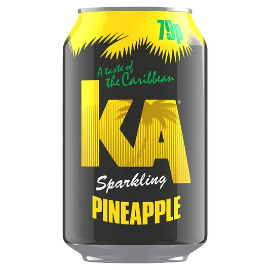 KA Sparkling Pineapple 330ml x 12