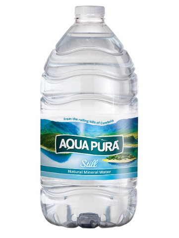 Aqua Pura Still Natural Mineral Water 5 litre