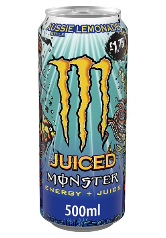 Monster Energy Drink Aussie Lemonade 500ml x 12
