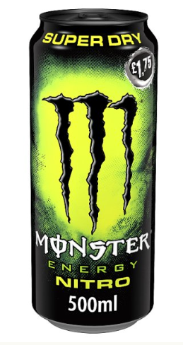 Monster Energy Drink Nitro Super Dry 500ml x 12