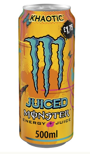 Monster Energy Drink Khaotic 500ml x 12