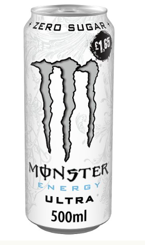 Monster Energy Drink Ultra Zero Sugar 500ml x 12